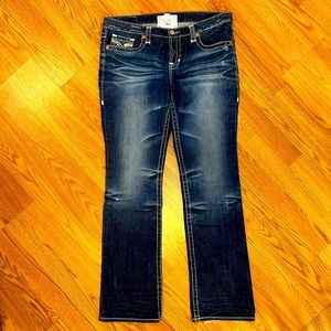 BKE MIKI Jeans Big Star size 32L Womens Denim Pants Bootcut